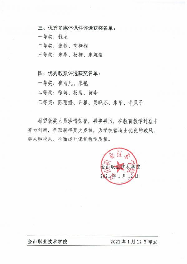 关于公布2020年“教学活动月”奖励决定的通知 _2.jpg